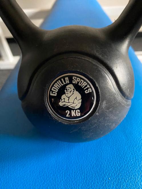 ️‍️ Gorilla Sports Kettlebell – 2 kg | Compact  gratis bij, Sport en Fitness, Fitnessmaterialen, Kettlebell, Ophalen of Verzenden