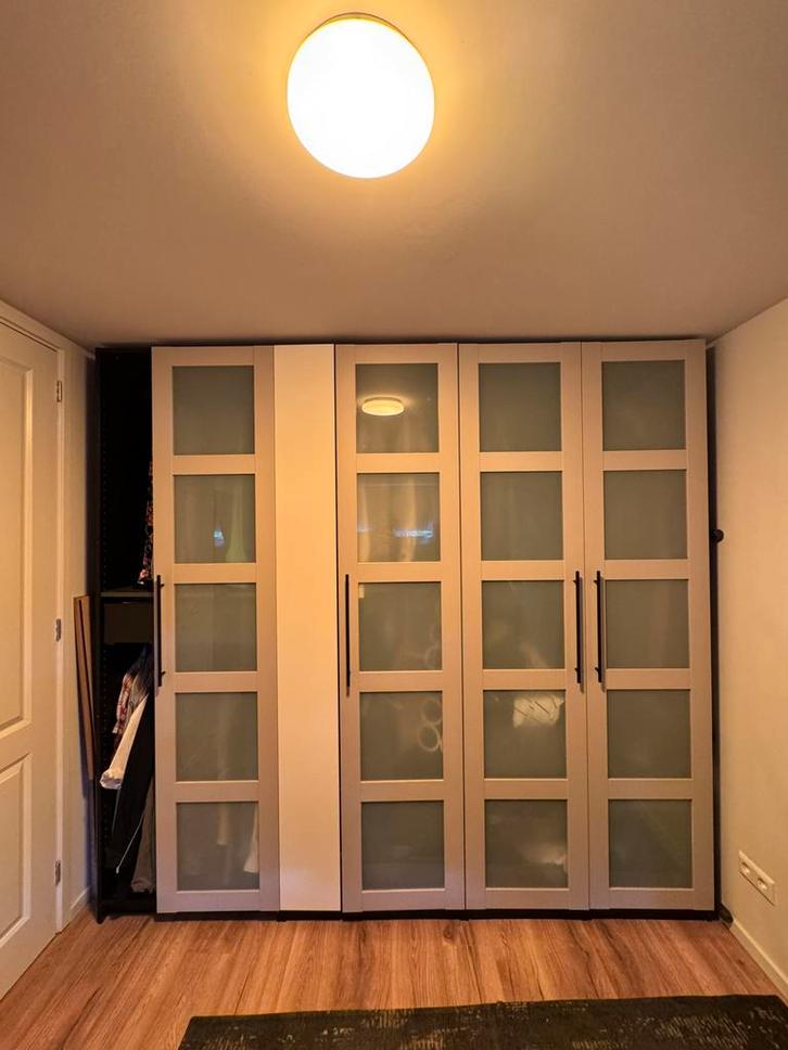 Te koop: 4 IKEA BERGSBO paxkastdeuren (DIY-project), Huis en Inrichting, Kasten | Kledingkasten, Gebruikt, 200 cm of meer, 50 tot 100 cm