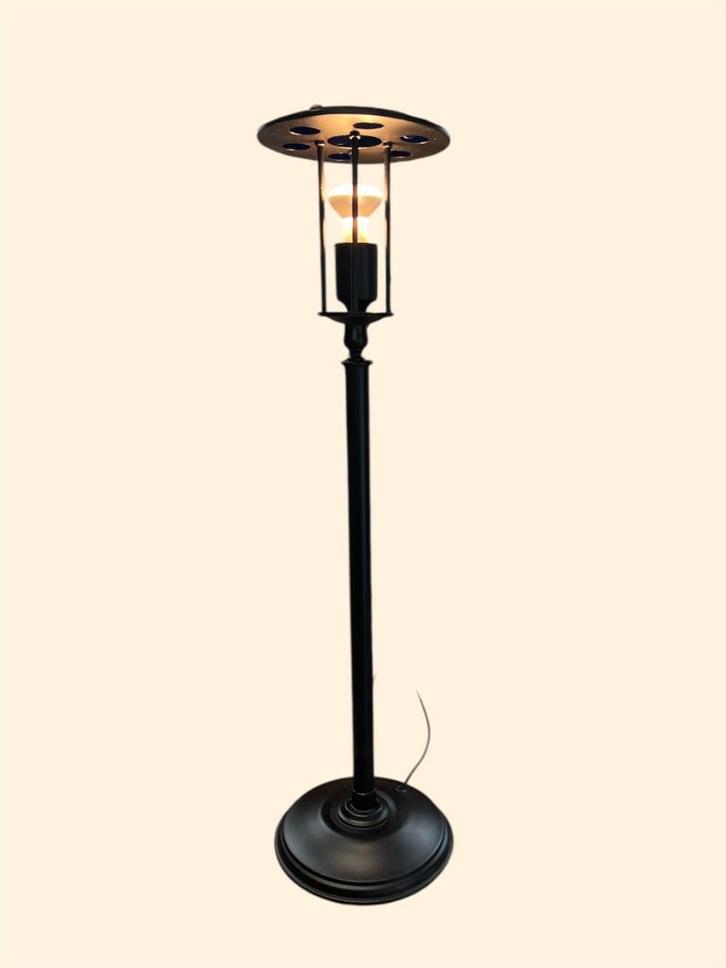 Twee staande lampen, Huis en Inrichting, Lampen | Vloerlampen, Metaal, Ophalen of Verzenden