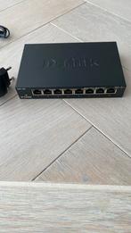 Gigabit switch d-link 8 poorts, Ophalen, Zo goed als nieuw