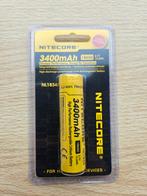 Nitecore 18650 Accu oplaadbaar - 3400mAh - Nieuw, Ophalen of Verzenden, Nieuw, Oplaadbaar