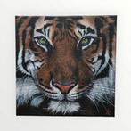 Origineel handgemaakt acrylverf schilderij tijger, kunstwerk, Antiek en Kunst, Ophalen of Verzenden