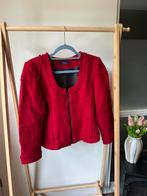 Studio Anneloes tweed jasje rood wol, Kleding | Dames, Studio Anneloes, Maat 42/44 (L), Ophalen of Verzenden, Zo goed als nieuw