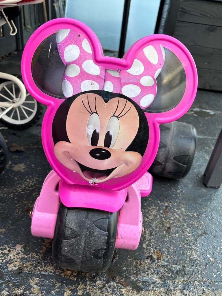 Leuke Minnie Mouse Trike met lader, Ophalen, Gebruikt