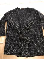 Zwart met wit  vest.mt L 42/44, Kleding | Dames, Truien en Vesten, Ophalen of Verzenden, Zo goed als nieuw, Maat 42/44 (L), Zwart