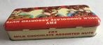 FRY milk chocolate assorted nuts Engeland Trommel Blik, Ophalen of Verzenden, Gebruikt, Overige, Overige merken