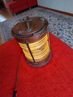 Ankerlantaarn van koper en glas, 1ste helft van de 20e eeuw, Verzamelen, Scheepvaart, Ophalen of Verzenden