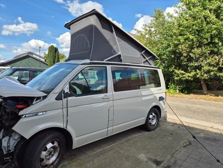 Vw T6.1 California Ocean Bulli 2.0TDI DSG 2024 7dkm! schade!, Caravans en Kamperen, Campers, Bedrijf, tot en met 4, Buscamper of Camperbus