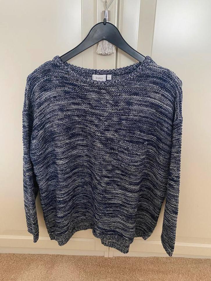 Trui Fransa, Kleding | Dames, Truien en Vesten, Zo goed als nieuw, Blauw, Ophalen of Verzenden