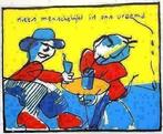 Herman Brood zeefdruk NIETS MENSCHELIJKS IS ONS VREEMD, Antiek en Kunst, Ophalen of Verzenden