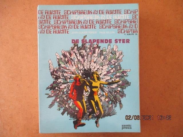 adv4017 schipbreuk in de ruimte, Eén stripboek, Ophalen, Gelezen