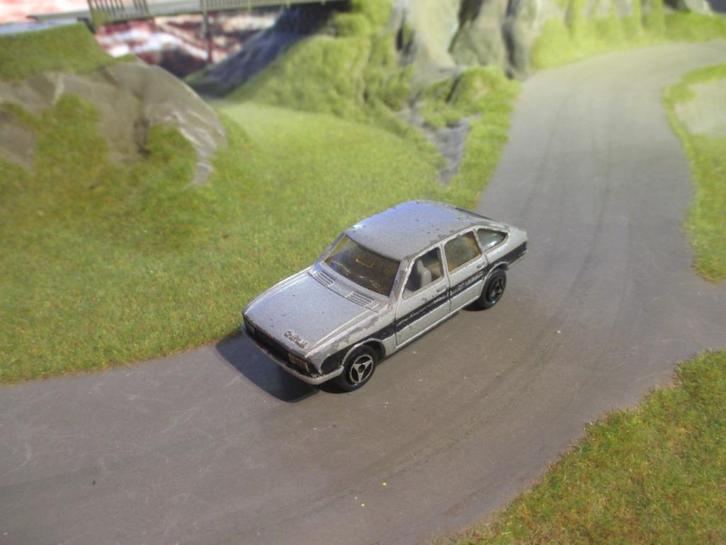 1:60 Simca 1307 1308 Majorette met.-grijs zwarte striping, Hobby en Vrije tijd, Modelauto's | Overige schalen, Gebruikt, Auto
