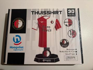 Feyenoord Thuisshirt 3D Puzzel Nieuw beschikbaar voor biedingen