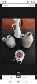 Decoratieve set van 4 items, Gebruikt, Overige kleuren, Aardewerk of Porselein, Ophalen of Verzenden