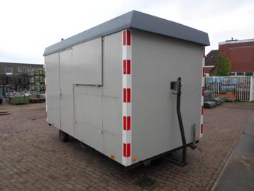 te koop aangeboden schaftwagen pipowagen schaftkeet bouwkeet beschikbaar voor biedingen