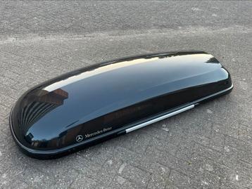 ZGAN Mercedes XXL dakkoffer hoogglans zwart 450 Liter. beschikbaar voor biedingen