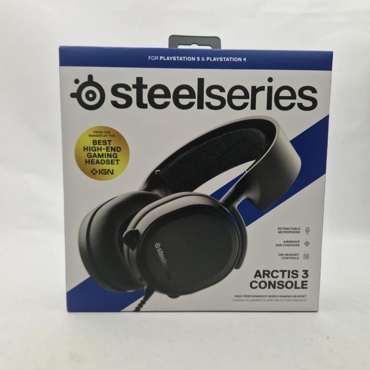 steelseries arctis 3 console Headset || Nu Voor € 44.99, Computers en Software, Headsets, Nieuw, Over-ear, Ophalen of Verzenden