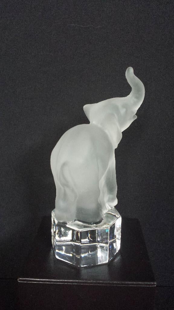GOEBEL beeldje OLIFANT ~ Frosted KRISTAL ~ 13,5 cm Hoog, Antiek en Kunst, Ophalen of Verzenden