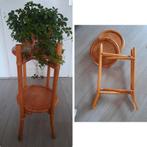Vintage Rotan Plantentafel, Huis en Inrichting, Stoelen, Ophalen of Verzenden, Zo goed als nieuw, Riet of Rotan