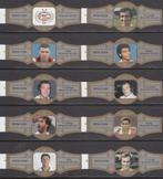 Sigarenbanden van P.S.V. 100 Jaar, Royal Flush 1-10 grijs-g., Ophalen of Verzenden, Nieuw, Sigarenbandjes