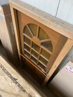 Deur met glas 83x200, Doe-het-zelf en Verbouw, Ophalen, Zo goed als nieuw, Glas