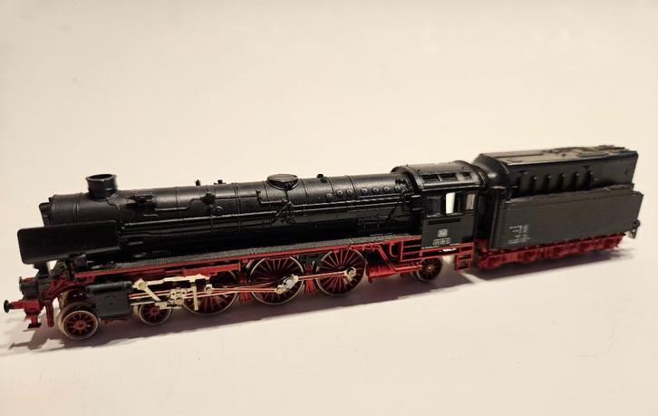 N-spoor Stoomlocomotief Fleischmann Piccolo 7171, Hobby en Vrije tijd, Modeltreinen | N-Spoor, Zo goed als nieuw, Locomotief, Gelijkstroom