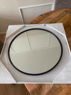 Xenos spiegel rond zwart 50cm, Ophalen, Rond, Zo goed als nieuw, Minder dan 100 cm