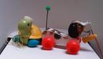 Vintage trekdieren van Fisher Price, Kinderen en Baby's, Speelgoed | Fisher-Price, Ophalen of Verzenden, Gebruikt, Duw- of Trekspeelgoed