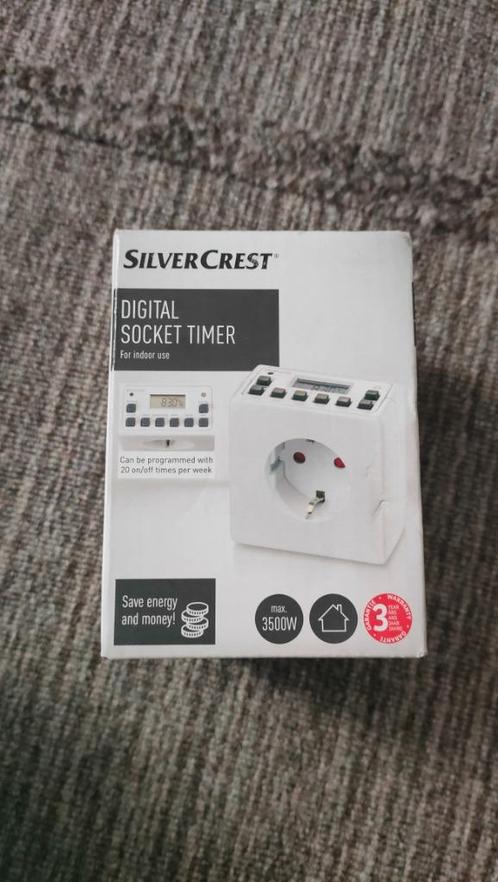Digital socket timer - New, Hobby en Vrije tijd, Elektronica-componenten, Nieuw, Ophalen