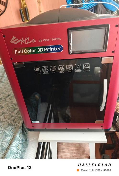 Te koop nieuw Da Vinci Color XYZ printer 3 D, Computers en Software, 3D Printers, Zo goed als nieuw, Ophalen of Verzenden