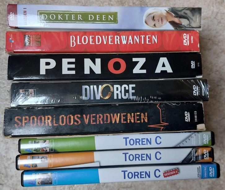 6 Nederlandse tv-series op dvd (samen), Cd's en Dvd's, Dvd's | Tv en Series, Gebruikt, Boxset, Alle leeftijden, Ophalen of Verzenden
