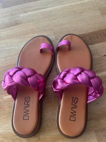 DWRS Vadella roze slippers nieuw mt39 beschikbaar voor biedingen