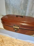 Vintage Bruine Broodtrommel  merk Vewag, Antiek en Kunst, Antiek | Emaille, Verzenden