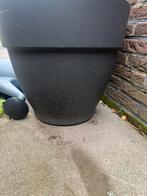 Elho 47cm ø grijs, Tuin en Terras, Bloempotten, Ophalen, Kunststof, Gebruikt, 40 cm of meer