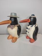 Zeldzaam 1940 houtsnijwerk pinguïns, Ophalen of Verzenden