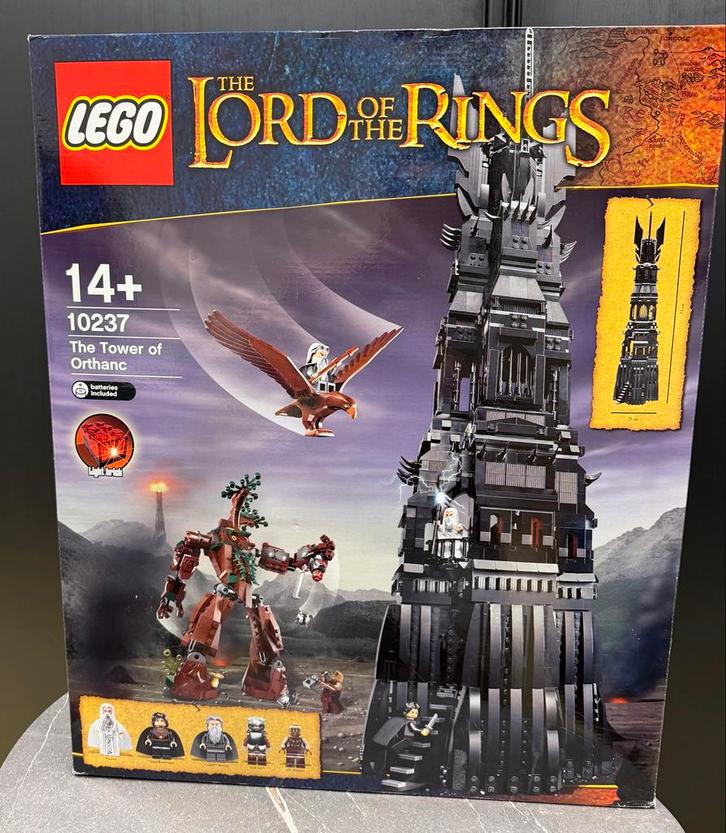 Lego Tower of Orthanc 10237 - Lord of the Rings, Kinderen en Baby's, Speelgoed | Duplo en Lego, Nieuw, Lego, Complete set, Ophalen of Verzenden