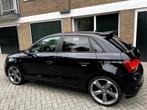 Audi A1 1.4 Tfsi 140 PK Sportback 2014 Zwart, Auto's, Stof, A1, Zwart, 4 cilinders