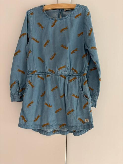 Sissy boy heerlijk spijkerjurkje maat 110/116 luipaard, Kinderen en Baby's, Kinderkleding | Maat 110, Meisje, Jurk of Rok, Ophalen of Verzenden