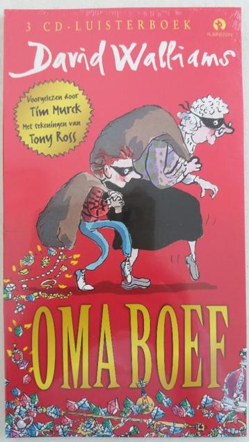 David Walliams Oma boef 3CD luisterboek David Walliams NIEUW beschikbaar voor biedingen
