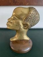 Art Deco bronzen borstbeeld | Hagenauer Werkstätte | 1930’s, Ophalen of Verzenden