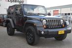 Jeep Wrangler 3.8 V6 Sport Trekhaak | Airco | Cruise | LMV |, Euro 5, Stof, Gebruikt, Zwart