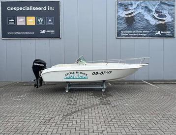 Spitze 18 Open | Mercury 60PK | Dekzeil | Vaarklaar! beschikbaar voor biedingen