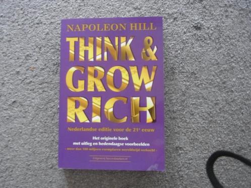 Think and grow rich  Napoleon Hill, Boeken, Economie, Management en Marketing, Zo goed als nieuw, Economie en Marketing, Ophalen of Verzenden