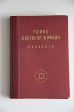 Peiner Kastenpundwand Handboek Otto Baer Peine damwand, Gelezen, Ophalen