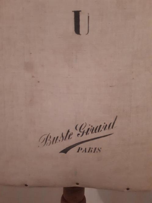 Antiek brocante paspop Buste Girard Paris, Antiek en Kunst, Curiosa en Brocante, Ophalen