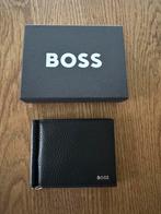 Hugo Boss Portemonnee - Zwart Leer, Sieraden, Tassen en Uiterlijk, Portemonnees, Overige merken, Zwart, Nieuw, Ophalen of Verzenden