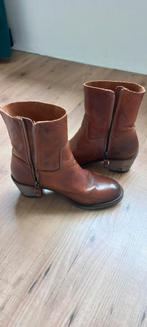 Travelin laarsjes, echt leer, mt38, cognac., Bruin, Travelin, Ophalen of Verzenden, Zo goed als nieuw