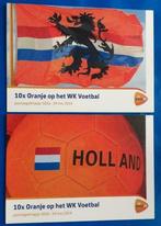 Postzegelmapje 503 A&B - 10x Oranje op het WK Voetbal 2014, Postzegels en Munten, Postzegels | Nederland, Na 1940, Verzenden, Postfris