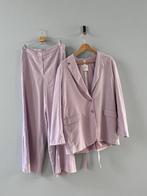 Summum lila pak blazer broek wide leg colbert maat XL 42, Kleding | Dames, Jasjes, Kostuums en Pakken, Ophalen of Verzenden, Zo goed als nieuw