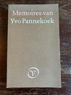 Memoires van Yvo Pannekoek, Ophalen of Verzenden, Zo goed als nieuw